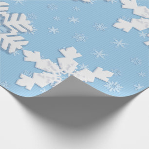 Weihnachtswrapping Paper mit Weihnachtsschneeflock Geschenkpapier