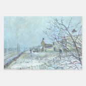 Weihnachtswrapping Paper NEW YORK & FRANCE Geschenkpapier Set (Vorderseite 3)