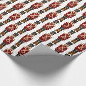 Weihnachtswrapping Paper - Nutcracker Geschenkpapier (Ecke)