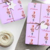 Weihnachtswrapping Paper Personalisiert Nutcracker Geschenkpapier