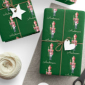 Weihnachtswrapping Paper Personalisiert Nutcracker Geschenkpapier