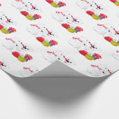 Weihnachtswrapping Paper Polar Bears Geschenkpapier (Ecke)