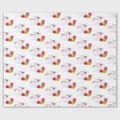 Weihnachtswrapping Paper Polar Bears Geschenkpapier (Flach)