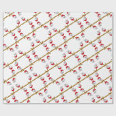 Weihnachtswrapping Paper Possum Geschenkpapier (Flach)
