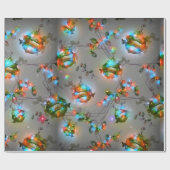 Weihnachtswrapping Paper Roll Geschenkpapier (Flach)