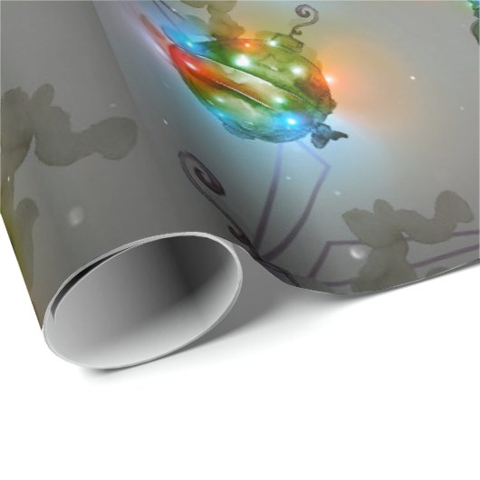 Weihnachtswrapping Paper Roll Geschenkpapier (Rolleneckpunkt)