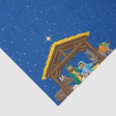 Weihnachtswrapping Paper Seidenpapier (Detail)