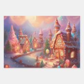 Weihnachtswrapping Paper Set 3 Geschenkpapier Set (Vorderseite 3)