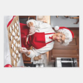 Weihnachtswrapping Paper Set 3 Geschenkpapier Set (Vorderseite)