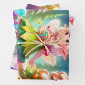 Weihnachtswrapping Paper Set 3 Geschenkpapier Set (Beispiel)