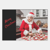 Weihnachtswrapping Paper Set 3 Geschenkpapier Set (Vorderseite 2)