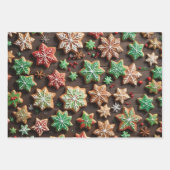 Weihnachtswrapping Paper Set 3 Geschenkpapier Set (Vorderseite)