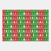 Weihnachtswrapping Paper Set 3 Geschenkpapier Set (Vorderseite)