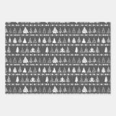 Weihnachtswrapping Paper Set von 3 Designs Geschenkpapier Set (Vorderseite 2)