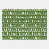 Weihnachtswrapping Paper Set von 3 Designs Geschenkpapier Set (Vorderseite)