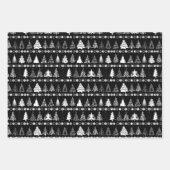 Weihnachtswrapping Paper Set von 3 Designs Geschenkpapier Set (Vorderseite)