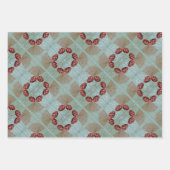 Weihnachtswrapping Paper Sheet Set 3 Geschenkpapier Set (Vorderseite 3)