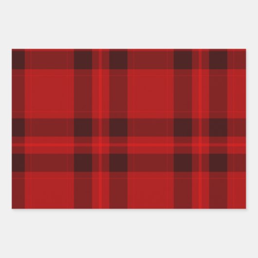 Weihnachtswrapping Paper Sheets Geschenkpapier Set (Vorderseite 2)