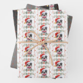 Weihnachtswrapping Paper Sheets Geschenkpapier Set (Beispiel)