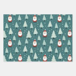 Weihnachtswrapping Paper Sheets Geschenkpapier Set