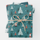 Weihnachtswrapping Paper Sheets Geschenkpapier Set (Beispiel)