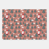 Weihnachtswrapping Paper Sheets Geschenkpapier Set (Vorderseite 2)