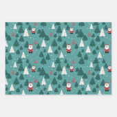Weihnachtswrapping Paper Sheets Geschenkpapier Set (Vorderseite)
