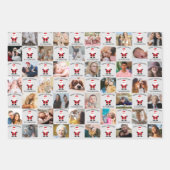Weihnachtswrapping Paper Sheets im Santa Claus Fot Geschenkpapier Set (Vorderseite)