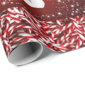 Weihnachtswrapping Paper Snowman Geschenkpapier (Rolleneckpunkt)
