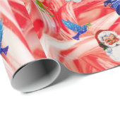 Weihnachtswrapping Paper Snowman Peppermint Geschenkpapier (Rolleneckpunkt)