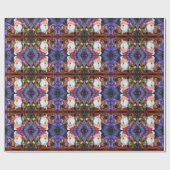 Weihnachtswrapping Paper von Weihnachten und Reind Geschenkpapier (Flach)