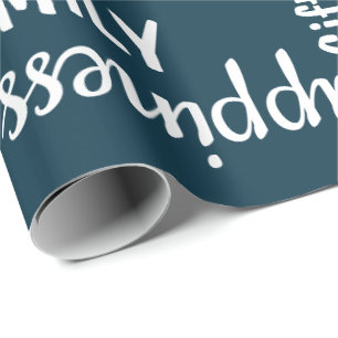 Weihnachtswrapping Paper - Wörter für und über (B) Geschenkpapier