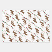 Weihnachtswrapping Paper - Zwei Stile Geschenkpapier Set (Vorderseite 3)