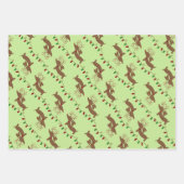 Weihnachtswrapping Paper - Zwei Stile Geschenkpapier Set (Vorderseite 2)