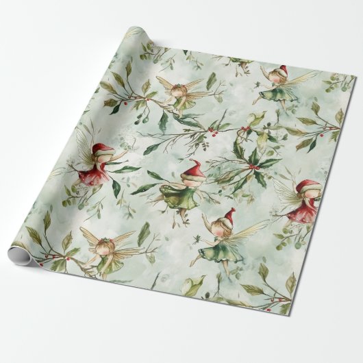 Weihnachtswrapping Papers, Whimsical Gift Geschenkpapier (Ungerollt)