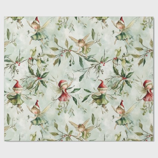 Weihnachtswrapping Papers, Whimsical Gift Geschenkpapier (Flach)