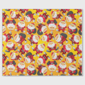 Weihnachtswrapping-Papier Geschenkpapier (Flach)