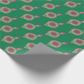 Weihnachtswrapping Papier Geschenkpapier (Ecke)