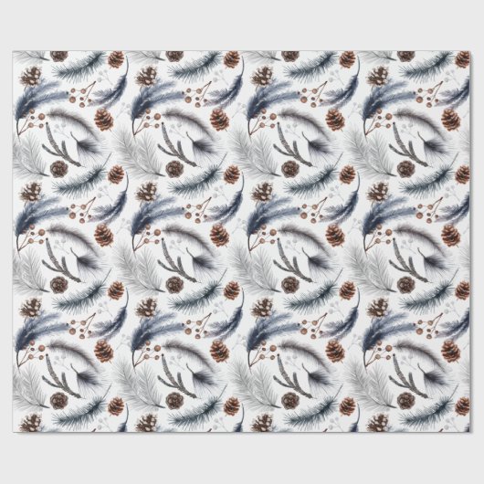 Weihnachtswrapping-Papier Geschenkpapier (Flach)