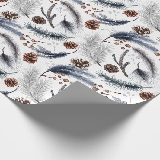 Weihnachtswrapping-Papier Geschenkpapier (Ecke)