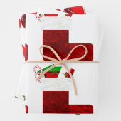Weihnachtswrapping-Papier Geschenkpapier Set (Beispiel)
