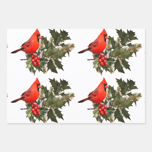 Weihnachtswrapping-Papier Geschenkpapier Set (Vorderseite 2)