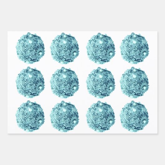 Weihnachtswrapping-Papier Geschenkpapier Set (Vorderseite 3)