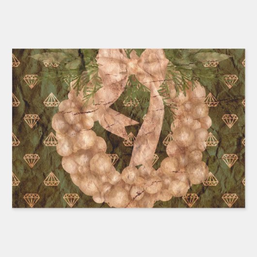 Weihnachtswrapping Papier Sheets (Vorderseite 2)
