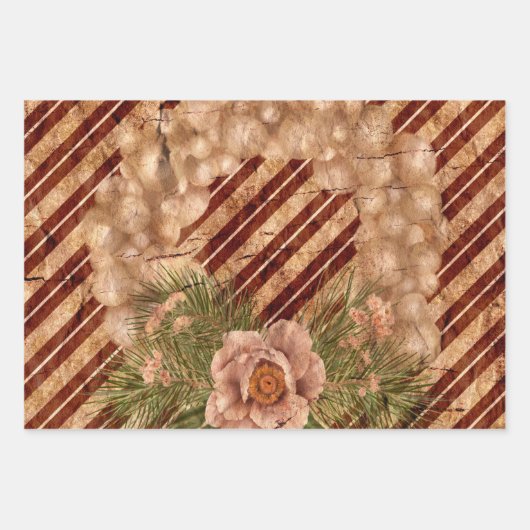 Weihnachtswrapping Papier Sheets (Vorderseite)