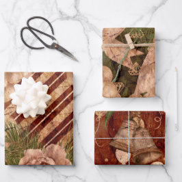 Weihnachtswrapping Papier Sheets