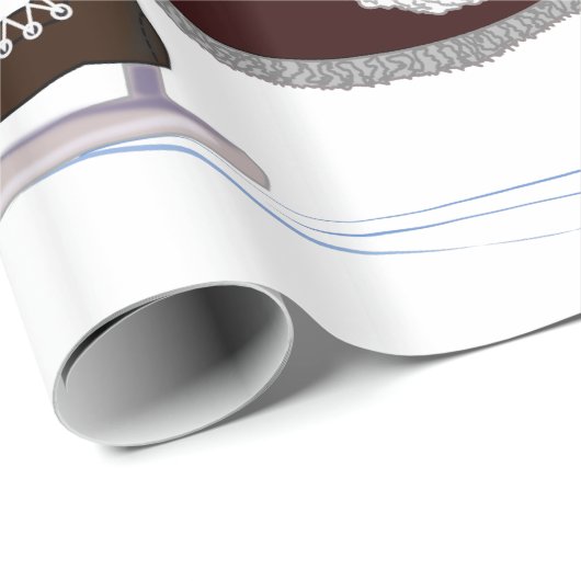 Weihnachtswrapping Papier Weihnachtsgeschenk Geschenkpapier (Rolleneckpunkt)