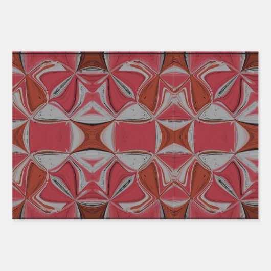 Weihnachtswrappings Geschenkpapier Set (Vorderseite)