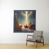 Weihnachtswunder 4 wandteppich (Beispiel)