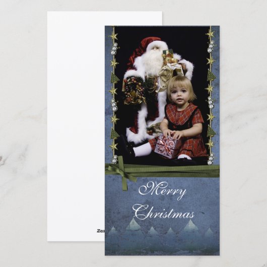 Weihnachtswunder Feiertagskarte (Vorne/Hinten)